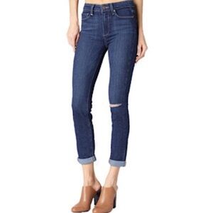 PAIGE Hoxton Crop Rollup in Electra